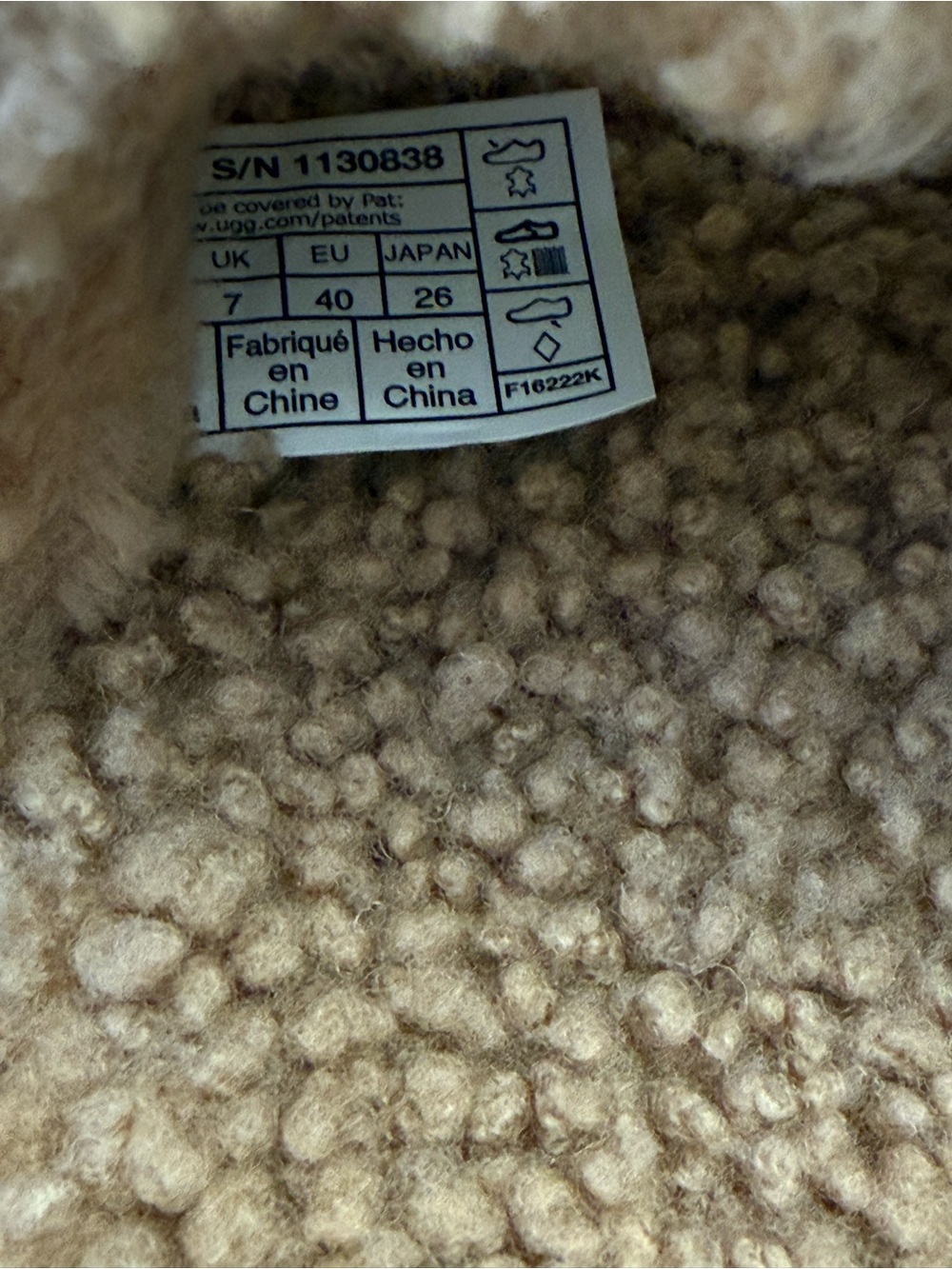 AUTHENTIC UGG Cozetta Curly Slide Slippers | Women’s Size 9 | Chestnut | NWT - Picture 7 of 11